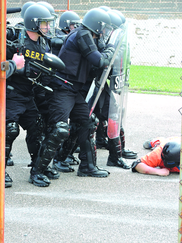 Prison event in Moundsville teaches riot police response News, Sports